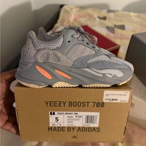 Adidas Yeezy Boost 700 in Gray and Blue